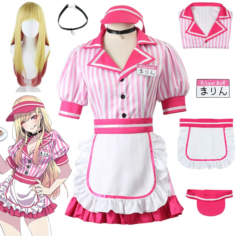 Мой костюм для косплея, дорогой костюм для косплея, Китагава Марин, полосатый костюм милой горничной, розовый милый костюм для официанта, па...
Мой костюм для косплея, дорогой костюм для косплея, Китагава Марин, полосатый костюм милой горничной, розовый милый костюм для официанта, па...