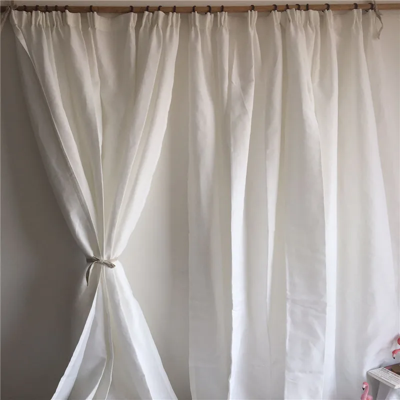 Yaapeet Elegant Linen Blended White Curtain Privacy Protection Light Filtering Semi Sheer Window Drape Bedroom & Living Room
Yaapeet Elegant Linen Blended White Curtain Privacy Protection Light Filtering Semi Sheer Window Drape Bedroom & Living Room