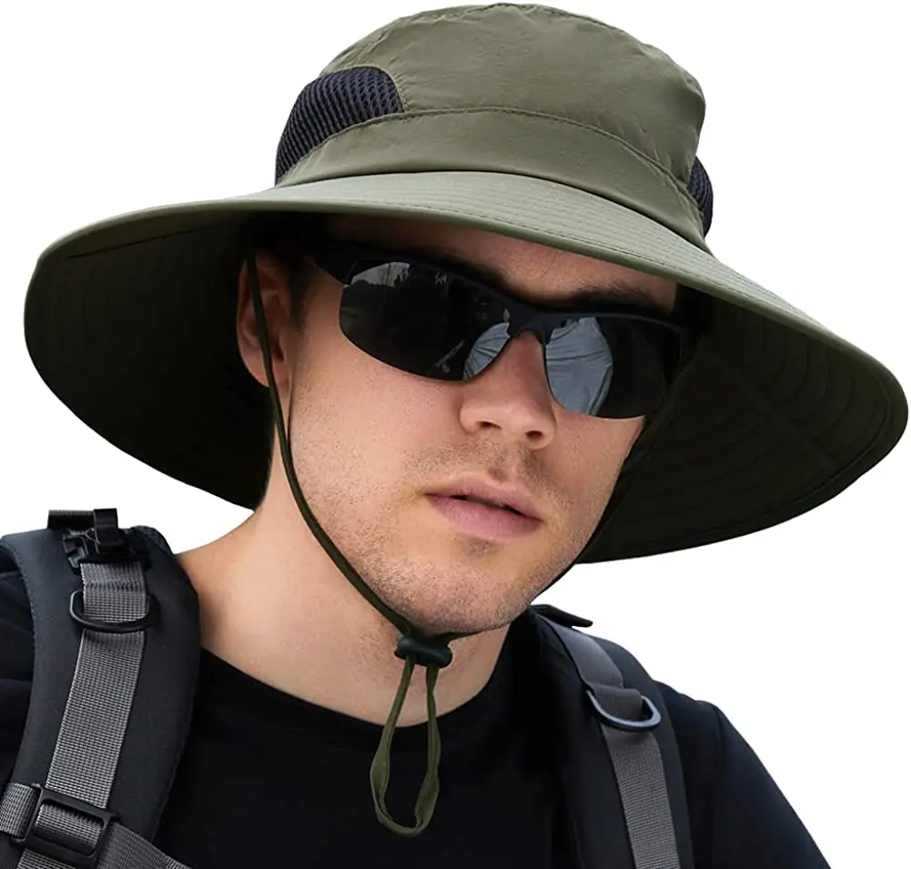 Sun Hat for Men Women, UPF50+ Fishing Hat, Sun Protection Bucket Hats Wide Brim Safari Hat Boonie Hat for Hiking Beach
Sun Hat for Men Women, UPF50+ Fishing Hat, Sun Protection Bucket Hats Wide Brim Safari Hat Boonie Hat for Hiking Beach