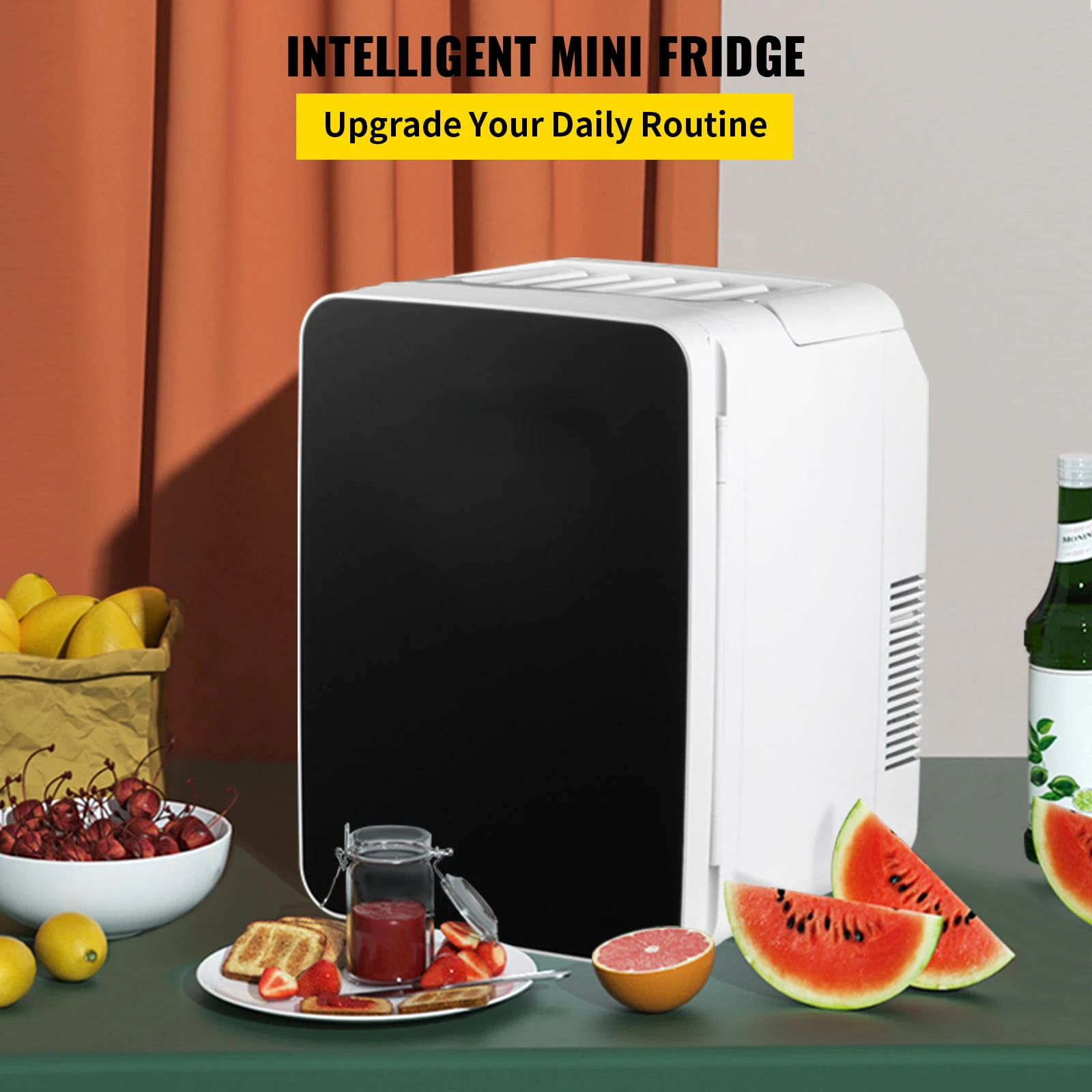 Mini Fridge, 10 liter Portable Cooler Warmer, Skincare Fridge Black, Compact Refrigerator, Lightweight Beauty Fridge, for Bedroo
Mini Fridge, 10 liter Portable Cooler Warmer, Skincare Fridge Black, Compact Refrigerator, Lightweight Beauty Fridge, for Bedroo