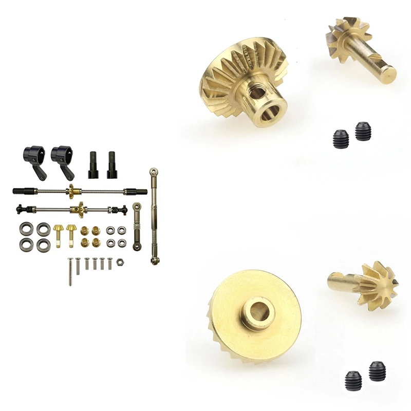 Upgrade Metal Gear Bridge Axle For WPL C14 C24 C34 C44 B14 B24 B16 B36 1/16 RC Car Spare Parts Accessories
Upgrade Metal Gear Bridge Axle For WPL C14 C24 C34 C44 B14 B24 B16 B36 1/16 RC Car Spare Parts Accessories