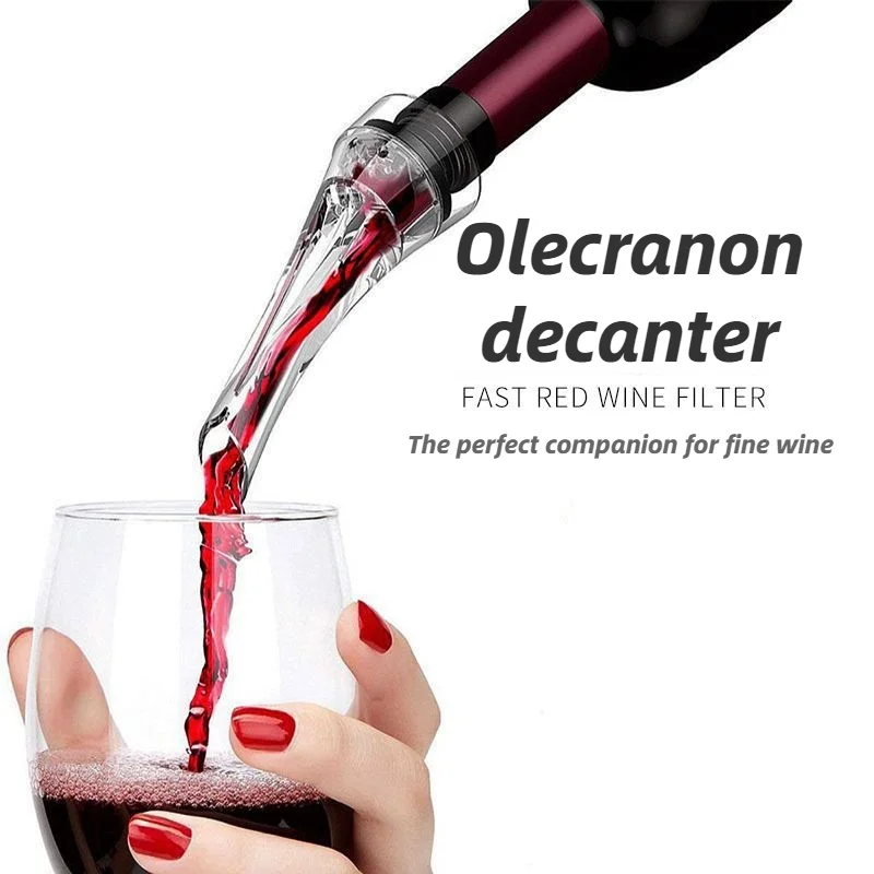 Wine Decanter Red Wine Aerating Pourer Spout Decanter Wine Aerator Quick Aerating Pouring Tool Pump Portable Filter Home
Wine Decanter Red Wine Aerating Pourer Spout Decanter Wine Aerator Quick Aerating Pouring Tool Pump Portable Filter Home