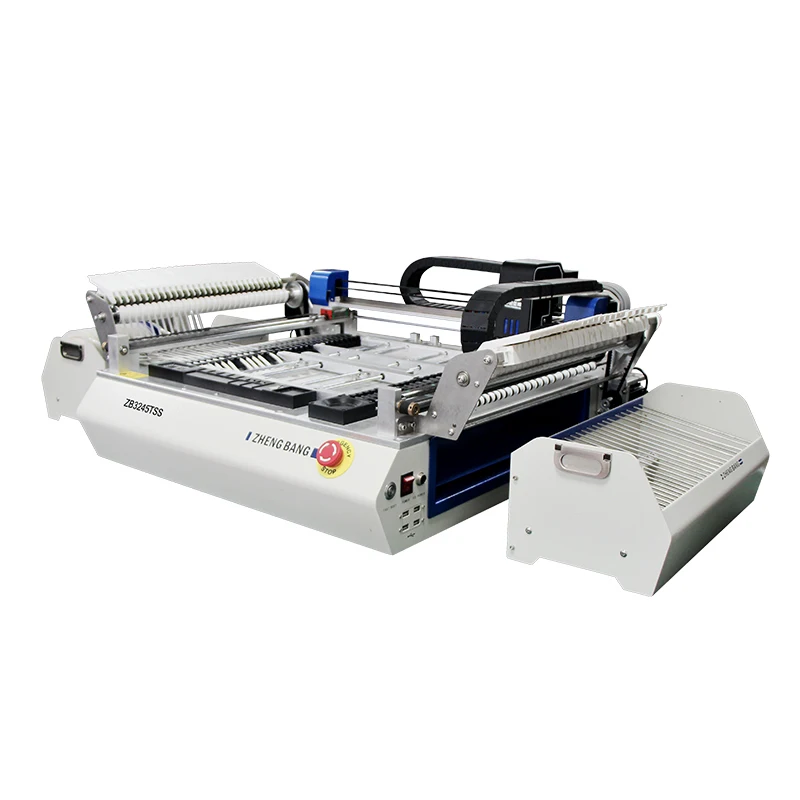 Zhengbang Manufacturing Mini Pick And Place Machine SMT Cheap Chip Mounter Automatic Pick And Place Machine For LED Assembly
Zhengbang Manufacturing Mini Pick And Place Machine SMT Cheap Chip Mounter Automatic Pick And Place Machine For LED Assembly