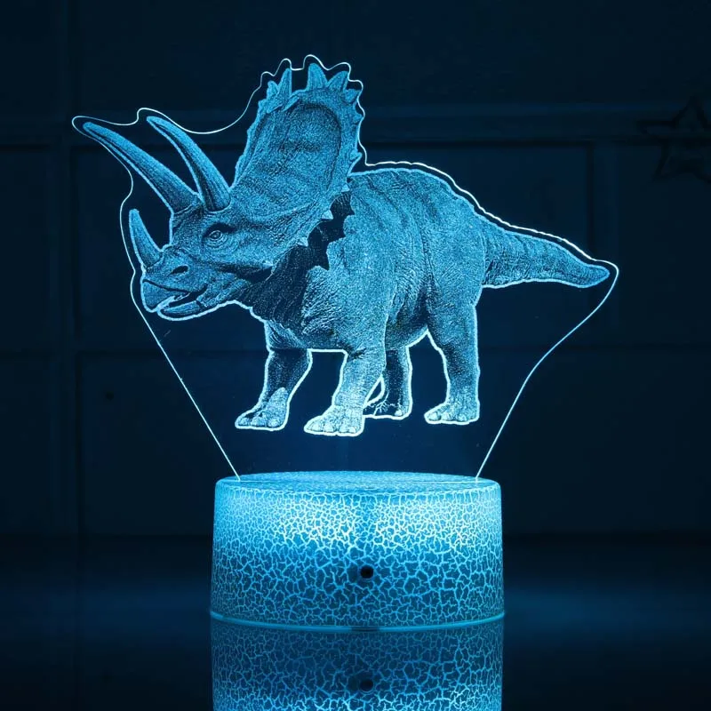 Dinosaur Dragon 3D Lamp Acrylic USB LED Night Lights Neon Sign Lamp Xmas Christmas Decorations for Home Bedroom Birthday Gifts 
Dinosaur Dragon 3D Lamp Acrylic USB LED Night Lights Neon Sign Lamp Xmas Christmas Decorations for Home Bedroom Birthday Gifts