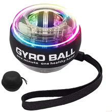 Strengthener Force Power Wrist Ball Gyroscope Spinning Wrist Rotor Gym Hand grip Exerciser Gyro Fitness Ball Muscle Relax 30LBS