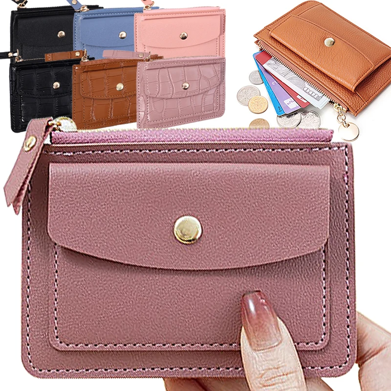 Fashion Small Wallet Zipper Hasp Women Simple Wallets Leather Female Purse Mini Zipper Solid Multi-Cards Holder Coin Short Purse
Fashion Small Wallet Zipper Hasp Women Simple Wallets Leather Female Purse Mini Zipper Solid Multi-Cards Holder Coin Short Purse