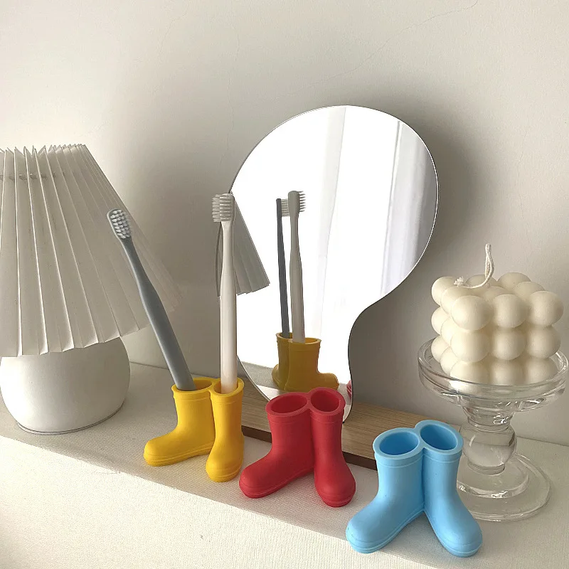 Rain Boots Toothbrush Organizer Silicone Toothbrush Holder Creative Cartoon Stand Rack Toothbrush Storage Rack Bathroom Products
Rain Boots Toothbrush Organizer Silicone Toothbrush Holder Creative Cartoon Stand Rack Toothbrush Storage Rack Bathroom Products