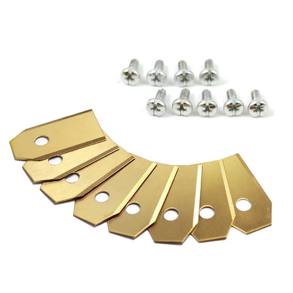 30pcs Lawn Mower Trimmer Blade Replacement Trimmer Cutter Piece For Husqvarna Automower Garden Robotic Lawnmower Tools
30pcs Lawn Mower Trimmer Blade Replacement Trimmer Cutter Piece For Husqvarna Automower Garden Robotic Lawnmower Tools