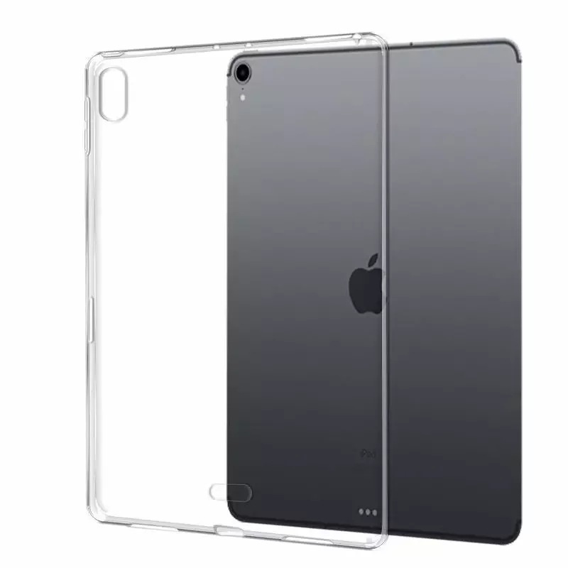

For iPad Pro 12.9 Case,Soft TPU Cover For iPad 12.9"2018/2015/2017//2020/2021 A1876 A1895 A1670 A1584 A1652 Clear Slim Back