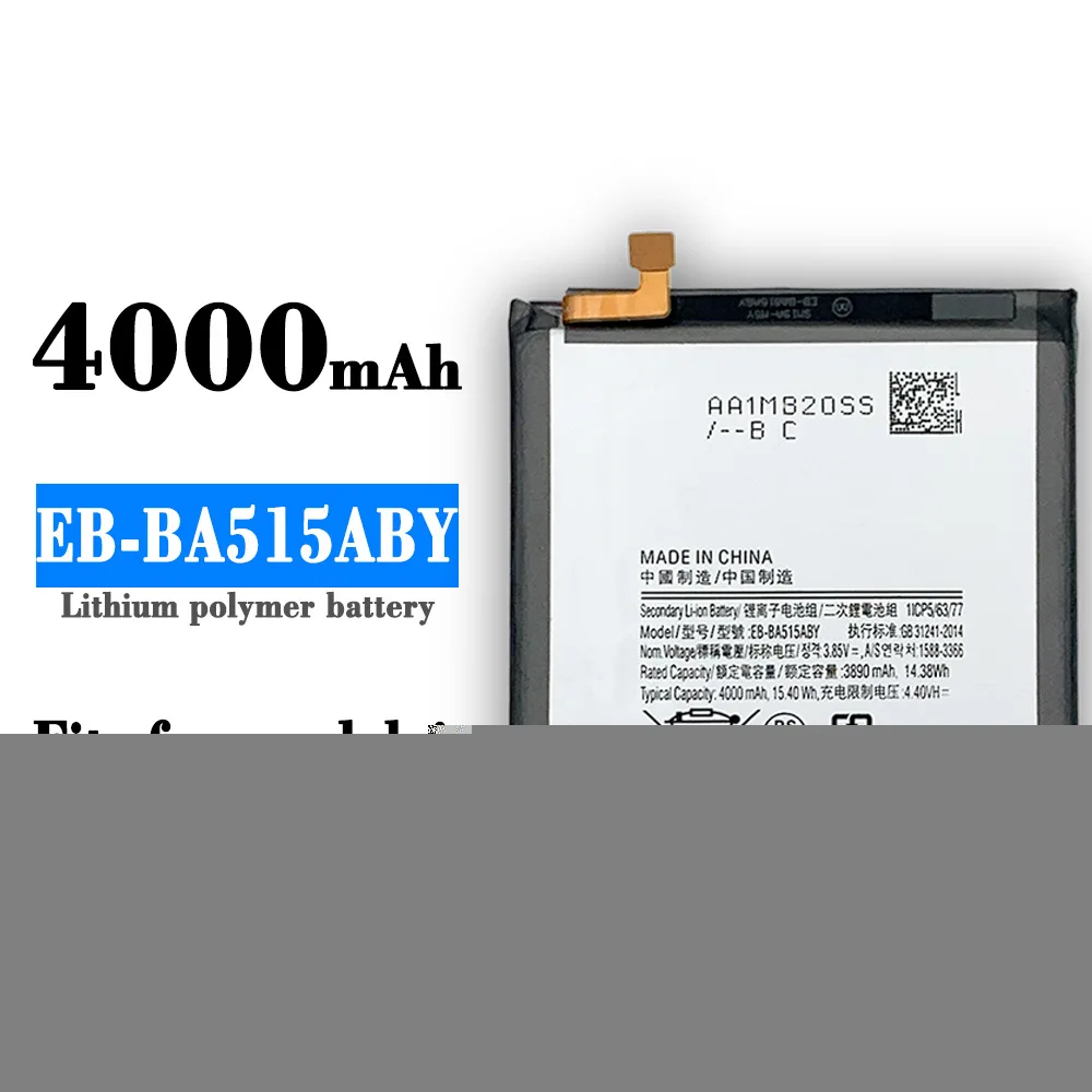 Оригинальная Высококачественная новая запасная батарея для Samsung Galaxy A51, встроенная батарея A515 A515F
Оригинальная Высококачественная новая запасная батарея для Samsung Galaxy A51, встроенная батарея A515 A515F