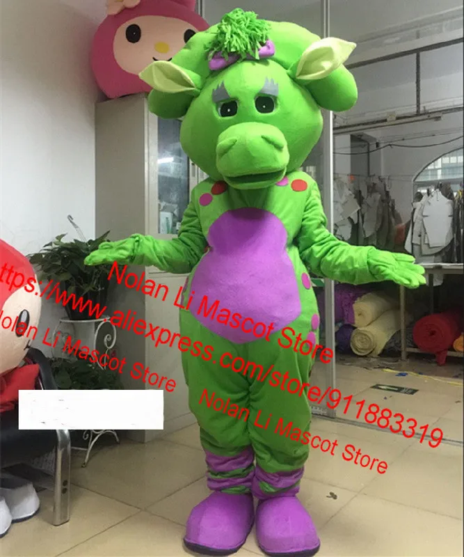 

High Quality Dinosaur Mascot Costume Cartoon Anime Masquerade Birthday Party Cosplay Advertising Adult Size Holiday Gift 1011