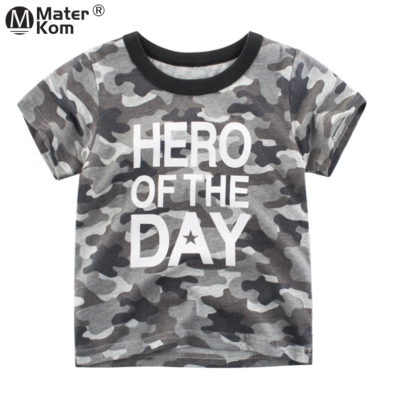 Summer Boy Camouflage Tops Kids Girls Short Sleeve TShirts Casual Cotton Tees Unisex Letter Blouses Clothes for Children 2-7y
Summer Boy Camouflage Tops Kids Girls Short Sleeve TShirts Casual Cotton Tees Unisex Letter Blouses Clothes for Children 2-7y