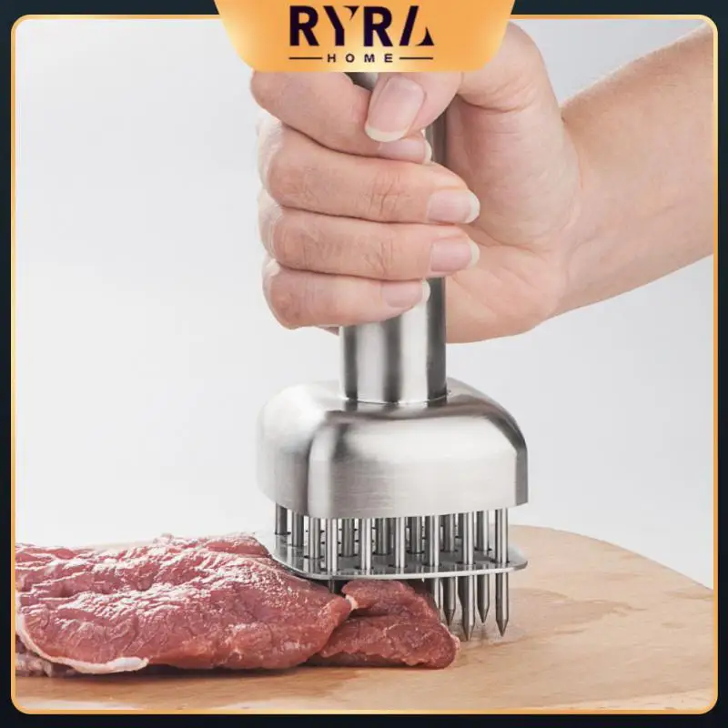 Hammer Meat Artifact Professional Quick 1pcs Meat Tenderizer Knocking Hammer 304 Stainless Steel Pine Meat Needle Portable
Hammer Meat Artifact Professional Quick 1pcs Meat Tenderizer Knocking Hammer 304 Stainless Steel Pine Meat Needle Portable