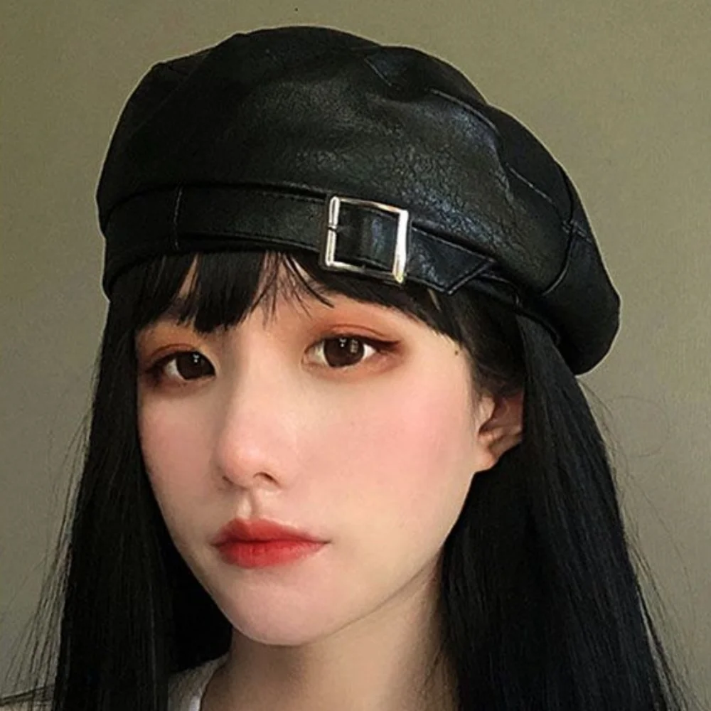 Берет женский однотонный с цепочкой, винтажный берет из искусственной кожи, теплая облегающая шапка во французском стиле, подходящая ко все...
Берет женский однотонный с цепочкой, винтажный берет из искусственной кожи, теплая облегающая шапка во французском стиле, подходящая ко все...