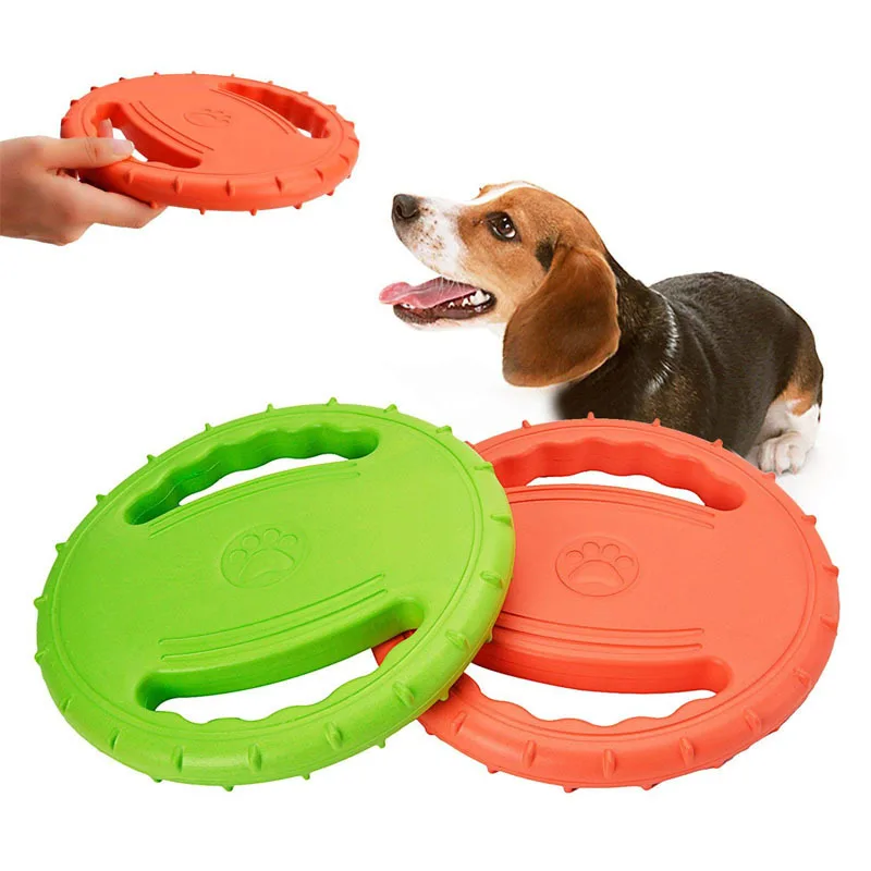 Dog Flying Disc EVA Interactive Game Soft Floating Dog Catcher Toys Bite Resistant Pet Throwing Training Chewing Rubber Products
Dog Flying Disc EVA Interactive Game Soft Floating Dog Catcher Toys Bite Resistant Pet Throwing Training Chewing Rubber Products