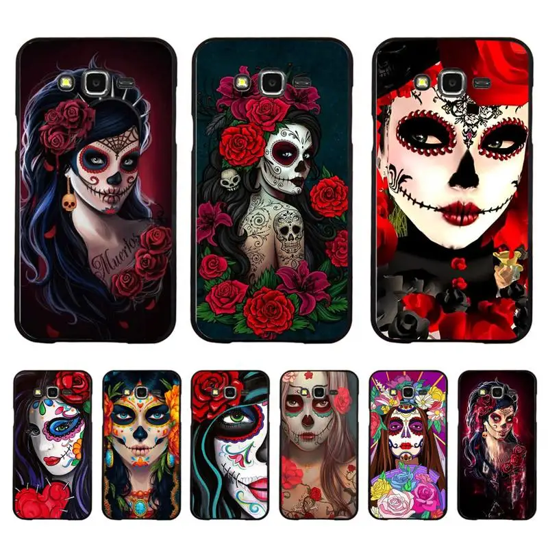 YNDFCNB Catrina Beautiful Rose Girl Skull Phone Case for Redmi 8 9 9A for Samsung J5 J6 Note9 for Huawei NOVA3E Mate20lite cover
YNDFCNB Catrina Beautiful Rose Girl Skull Phone Case for Redmi 8 9 9A for Samsung J5 J6 Note9 for Huawei NOVA3E Mate20lite cover