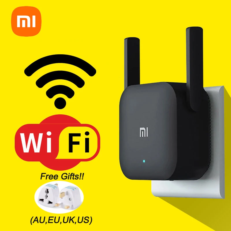 Original Xiaomi WiFi Amplifier Pro 300Mbps Amplificador Repeater Signal Cover Extender 2.4G Repeater Network Wireless Repeater
Original Xiaomi WiFi Amplifier Pro 300Mbps Amplificador Repeater Signal Cover Extender 2.4G Repeater Network Wireless Repeater