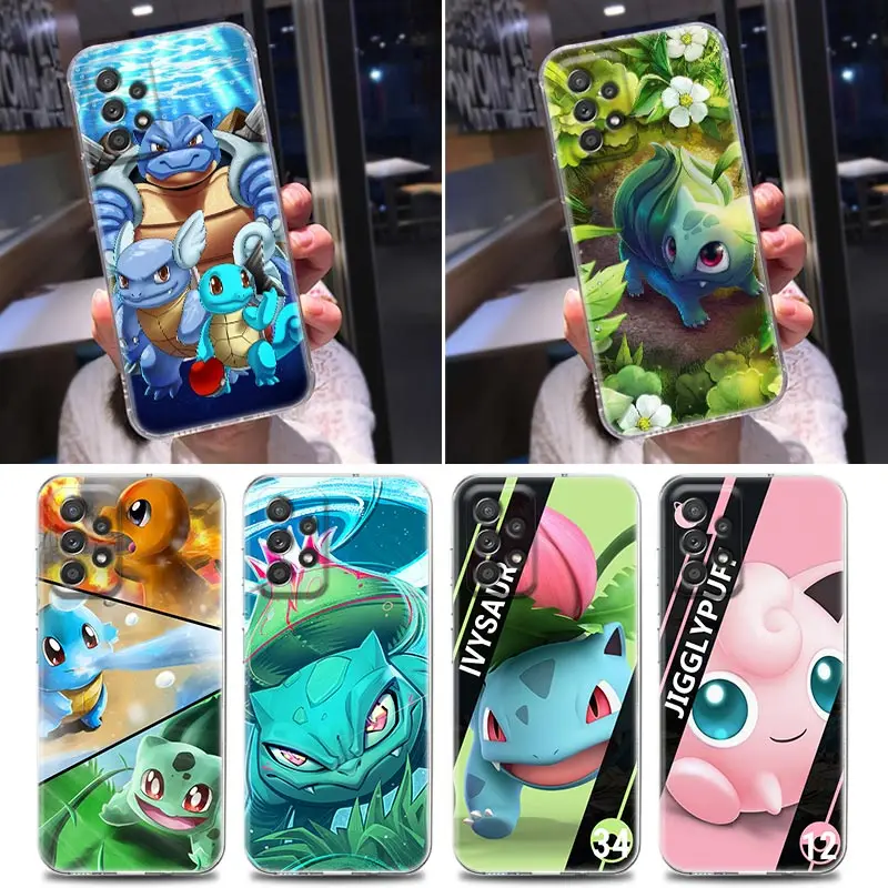 Pokemon Silicone Clear Case For Samsung Galaxy A52 A51 A53 A72 A71 A73 A32 A31 A33 A22 A11 Cases Cover Squirtle Bulbasaur Anime
Pokemon Silicone Clear Case For Samsung Galaxy A52 A51 A53 A72 A71 A73 A32 A31 A33 A22 A11 Cases Cover Squirtle Bulbasaur Anime