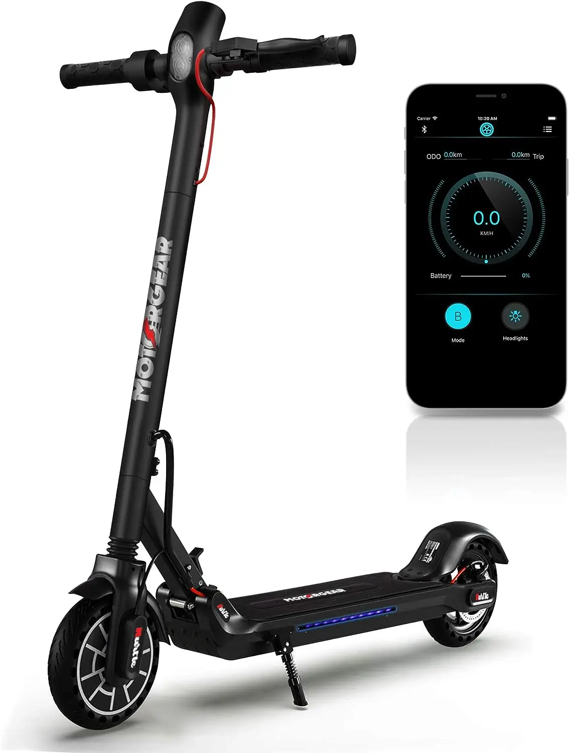 Scooter - 300W Brushless Motor Foldable Commuter Scooter w/ 8.5 Inch Pneumatic Tires, 3 Speed Up to 19MPH, 18 Miles, Disc Brake
Scooter - 300W Brushless Motor Foldable Commuter Scooter w/ 8.5 Inch Pneumatic Tires, 3 Speed Up to 19MPH, 18 Miles, Disc Brake