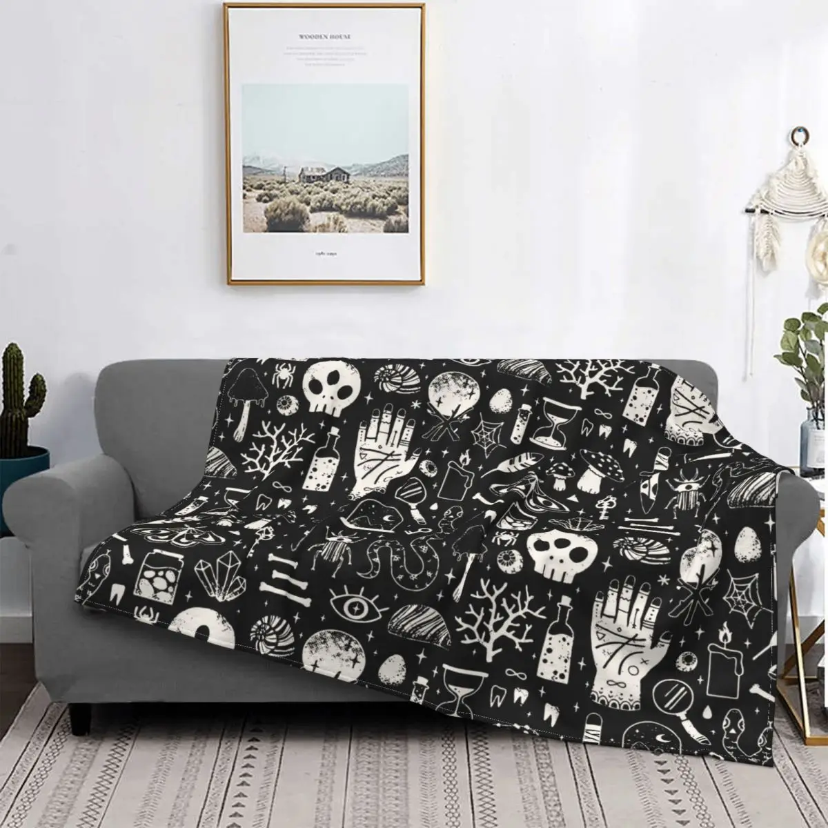 Curiosities Bone Black Skull Blankets Flannel Print Halloween Multi-function Ultra-Soft Throw Blanket for Bed Bedroom Quilt
Curiosities Bone Black Skull Blankets Flannel Print Halloween Multi-function Ultra-Soft Throw Blanket for Bed Bedroom Quilt