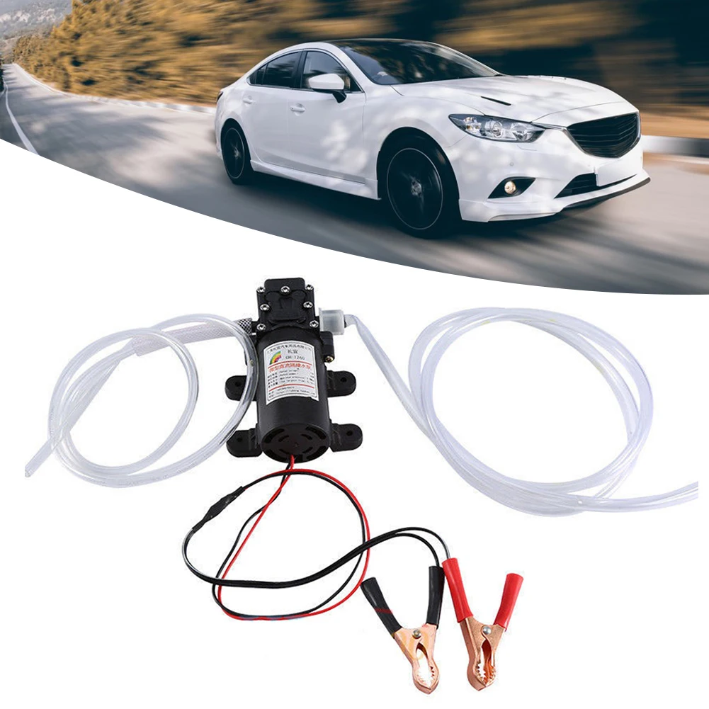 60W Fuel Pump Mini Electric Fuel Gas Transfer Pump 5L/min 0.8MPA Fuel Pressure with Alligator Clips for Car Oil Extractor
60W Fuel Pump Mini Electric Fuel Gas Transfer Pump 5L/min 0.8MPA Fuel Pressure with Alligator Clips for Car Oil Extractor