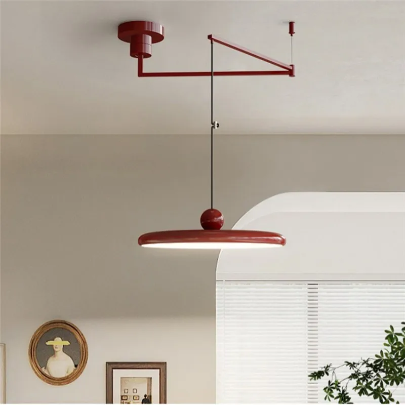 Danish pendant light Rocker Chrome Displaceable Lighting disc hanging light For Living Room Sofas Decoration restaurant light 
Danish pendant light Rocker Chrome Displaceable Lighting disc hanging light For Living Room Sofas Decoration restaurant light