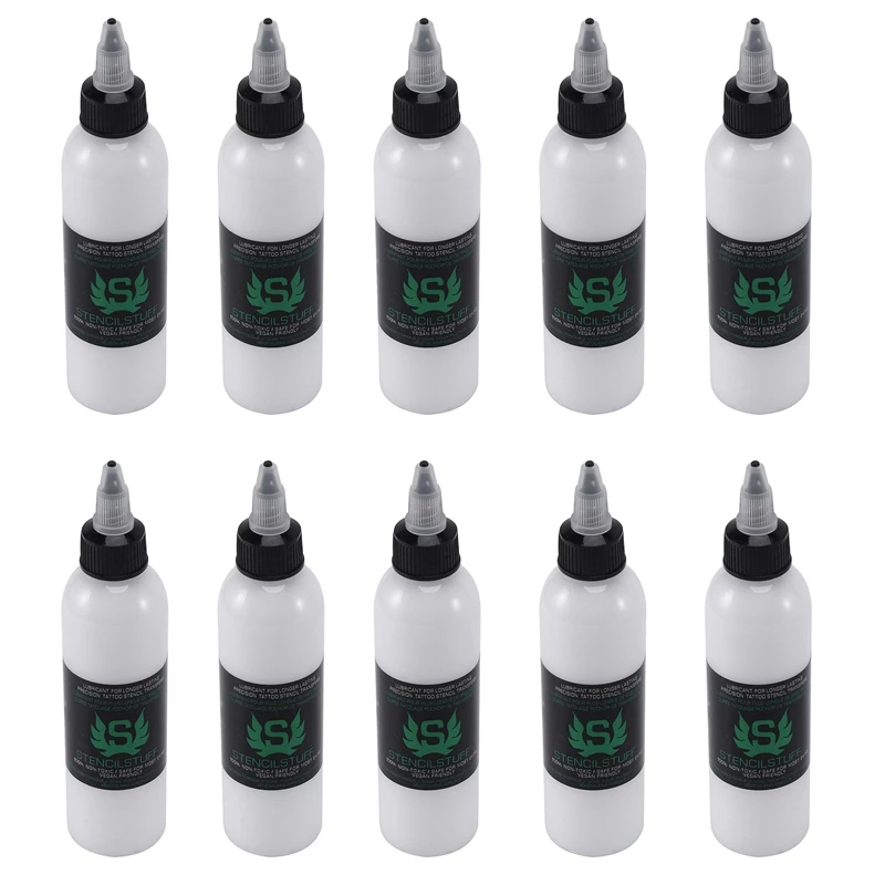 10X Tattoo Stencil Stuff Tattoo Stencil Transfer Formula Tattoo Ink Beauty Tools 120Ml
10X Tattoo Stencil Stuff Tattoo Stencil Transfer Formula Tattoo Ink Beauty Tools 120Ml