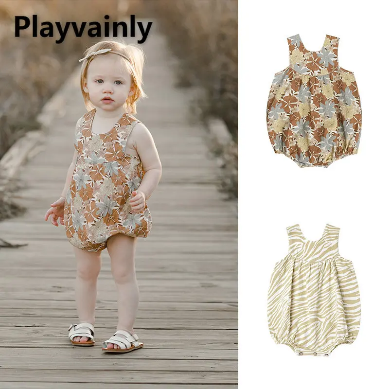 Летний комбинезон для маленьких девочек, хлопковый комбинезон на бретельках с принтом зебры и цветов, одежда для ползания для новорожденных с треугольным узором, E23056
Летний комбинезон для маленьких девочек, хлопковый комбинезон на бретельках с принтом зебры и цветов, одежда для ползания для новорожденных с треугольным узором, E23056