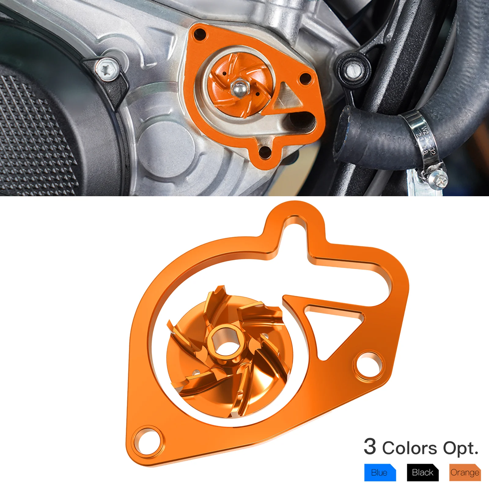 NiceCNC Motorcycle Water Pump Cooler Impeller Spacer For KTM XC SX 125 250 300 2023 2024 EXC XCW 125 250 300 350 450 500 2024
NiceCNC Motorcycle Water Pump Cooler Impeller Spacer For KTM XC SX 125 250 300 2023 2024 EXC XCW 125 250 300 350 450 500 2024