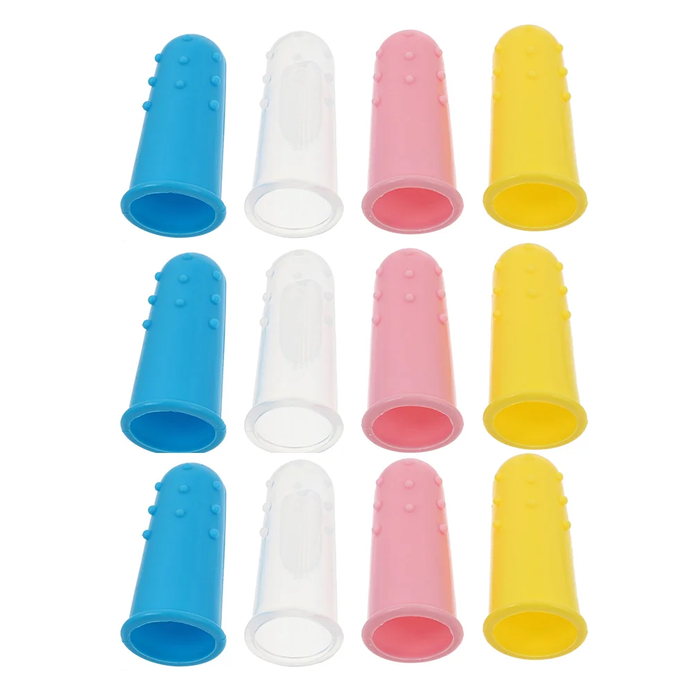 12Pcs Baby Toothbrush Silicone Baby Finger Toothbrush Baby Oral Cleaning Brush
12Pcs Baby Toothbrush Silicone Baby Finger Toothbrush Baby Oral Cleaning Brush
