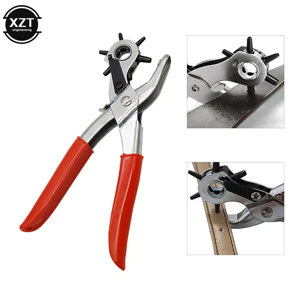 Strap Punch Machine Bag Setter Sewing Household leathercraft Leather Puncher Revolve Tool Plier Eyelet Belt Hole Watchband Punch
Strap Punch Machine Bag Setter Sewing Household leathercraft Leather Puncher Revolve Tool Plier Eyelet Belt Hole Watchband Punch