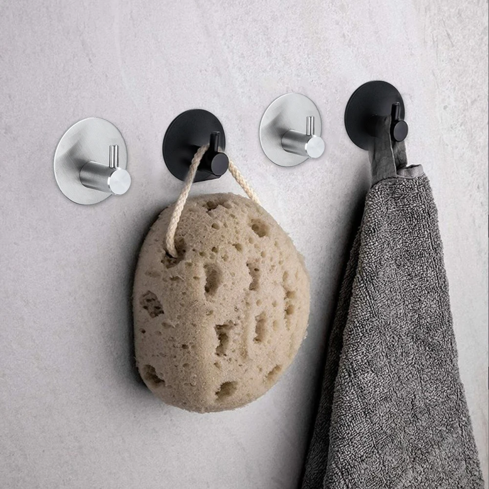 Black Robe Hook Wall Hook Towel Hook For Bathroom Stainless Steel Coat Hook Rustproof Hook Hanger For Kitchen Bathroom Hardware
Black Robe Hook Wall Hook Towel Hook For Bathroom Stainless Steel Coat Hook Rustproof Hook Hanger For Kitchen Bathroom Hardware