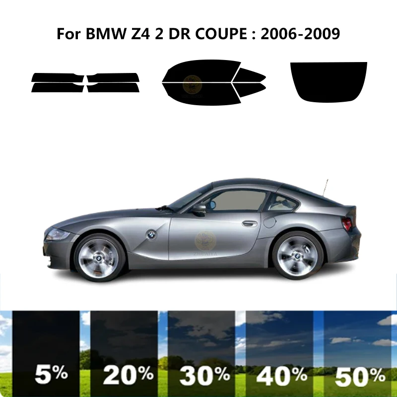 

Precut nanoceramics car UV Window Tint Kit Automotive Window Film For BMW Z4 E86 2 DR COUPE 2006-2009