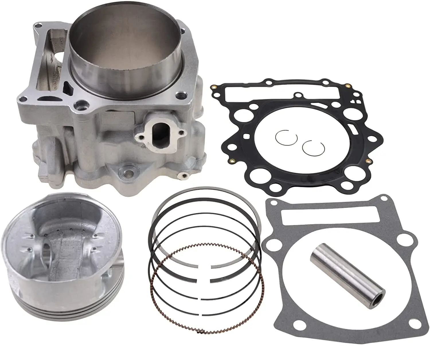 102mm Aluminum Cylinder Piston Kit with Gaskets for 700 HS700 700cc ATV UTV Raptor 660 660R YFM660R 2002-2008
102mm Aluminum Cylinder Piston Kit with Gaskets for 700 HS700 700cc ATV UTV Raptor 660 660R YFM660R 2002-2008