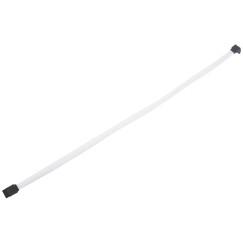 10Pcs 50CM SATA 3.0 III SATA3 7Pin Data Cable Right Angle 6Gb/S SSD Cables HDD Hard Disk Data Cord(White)
10Pcs 50CM SATA 3.0 III SATA3 7Pin Data Cable Right Angle 6Gb/S SSD Cables HDD Hard Disk Data Cord(White)