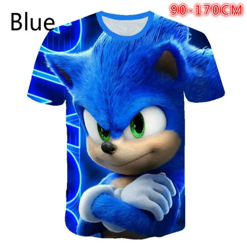 Anime S-Sonics the Hedgehog Kids 3D Print T-shirt Cartoon Short Sleeve Casual Round Neck Kid T Shirts
Anime S-Sonics the Hedgehog Kids 3D Print T-shirt Cartoon Short Sleeve Casual Round Neck Kid T Shirts