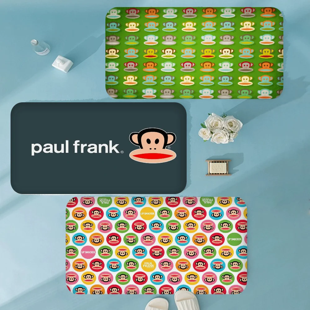 P-Paul F-Frank Bath Mat Nordic Style Home Doormat Bathroom-Toilet Mats Bedroom Welcome
