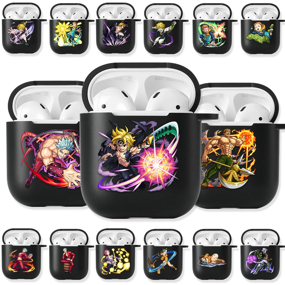 The Seven Deadly Sins Black Soft Silicone Case for Airpods Pro 3 2 1 Ban Meliodas Escanor King Hawk Gowther Earphone Case Cover
The Seven Deadly Sins Black Soft Silicone Case for Airpods Pro 3 2 1 Ban Meliodas Escanor King Hawk Gowther Earphone Case Cover