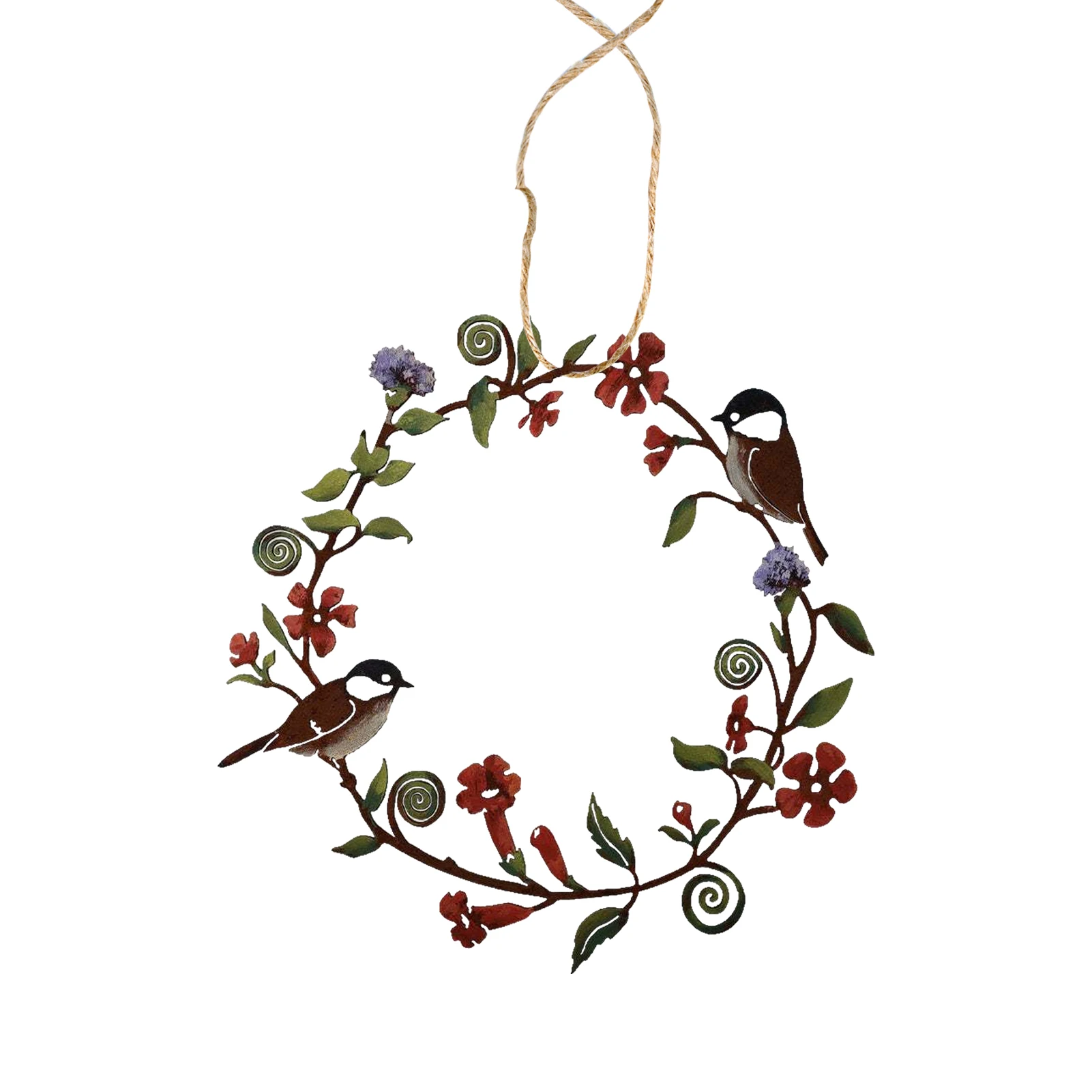 Art Metal Outdoor Decorative Accessories Wall Flower Bird All Seasons 30cm Diameter Hanging Sign Front Door Wreath Farmhouse
Art Metal Outdoor Decorative Accessories Wall Flower Bird All Seasons 30cm Diameter Hanging Sign Front Door Wreath Farmhouse