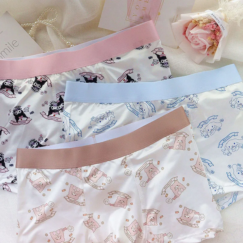 Sanrio Kawaii Kuromi Cinnamoroll Cute Cartoon Men's Boxer Underpants All-Match Trend Gift for Boy
Sanrio Kawaii Kuromi Cinnamoroll Cute Cartoon Men's Boxer Underpants All-Match Trend Gift for Boy