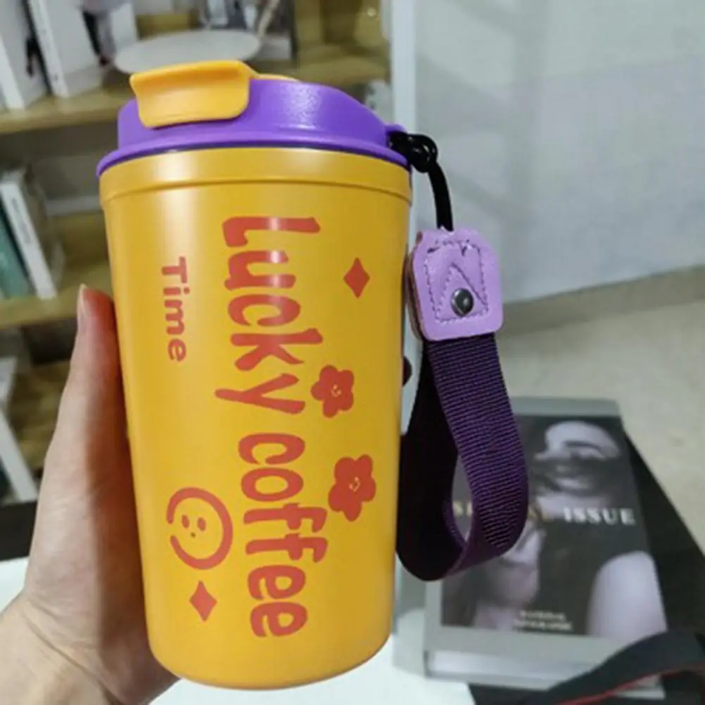 Creative Coffee Mug Easy to Carry Lightweight Large Capacity Coffee Cup Vacuum Flask Travel Mug 380ML
Creative Coffee Mug Easy to Carry Lightweight Large Capacity Coffee Cup Vacuum Flask Travel Mug 380ML
