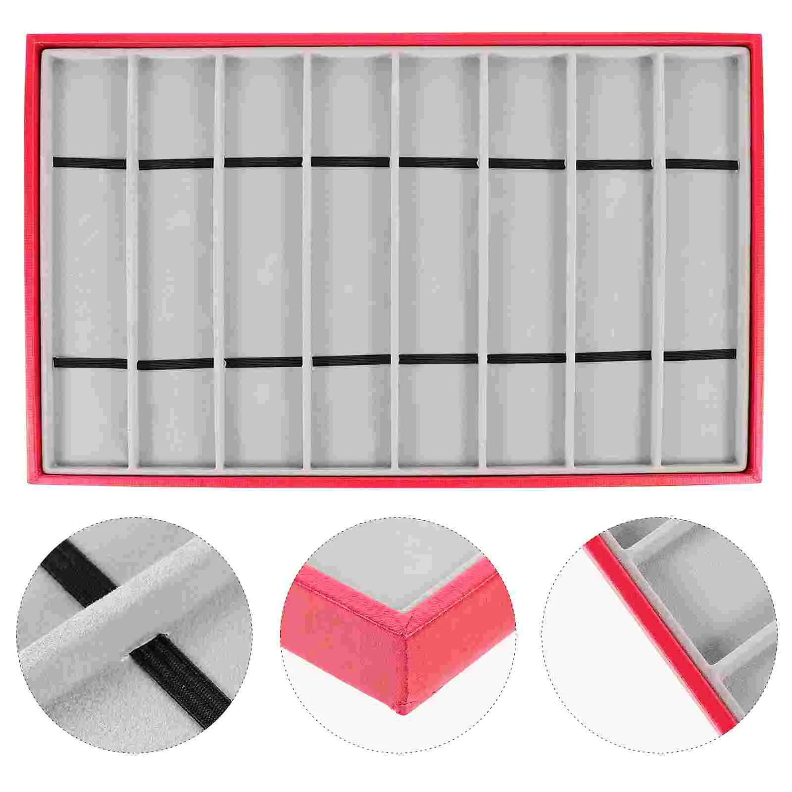 1pc Exquisite Portable Watch Collector Organizer Showcase Holders Watch Display Tray
1pc Exquisite Portable Watch Collector Organizer Showcase Holders Watch Display Tray