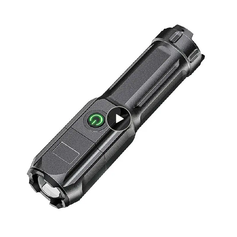 Outdoor Lighting Lamp Portable Rechargeable Focusing Flashlight Strong Light Flashlight Lighting Flashlight Led Long-range Flood
Outdoor Lighting Lamp Portable Rechargeable Focusing Flashlight Strong Light Flashlight Lighting Flashlight Led Long-range Flood
