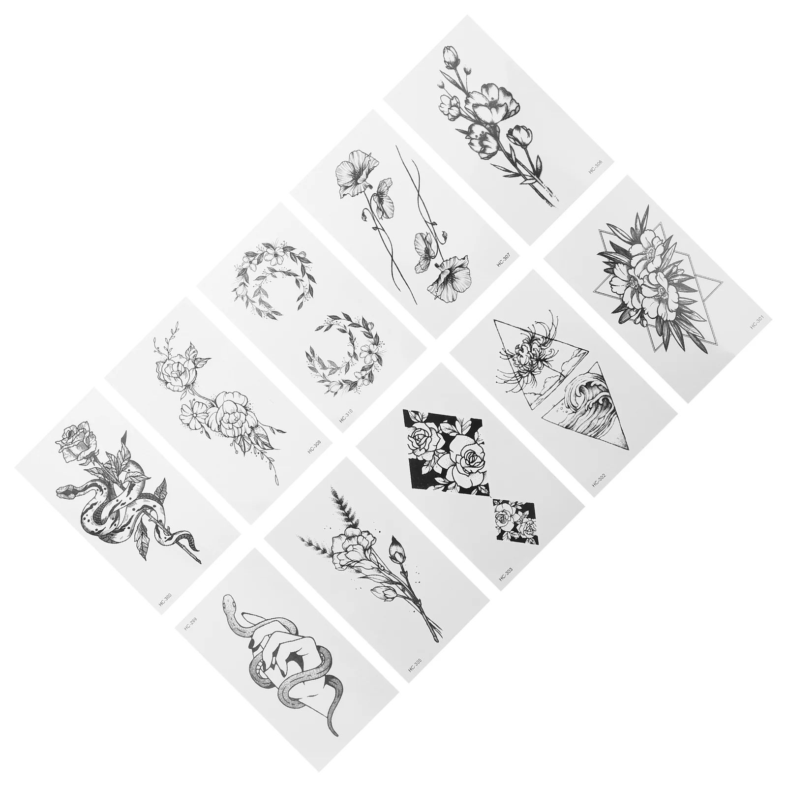 20 шт. наклейки на запястье и лицо 
20 шт. наклейки на запястье и лицо