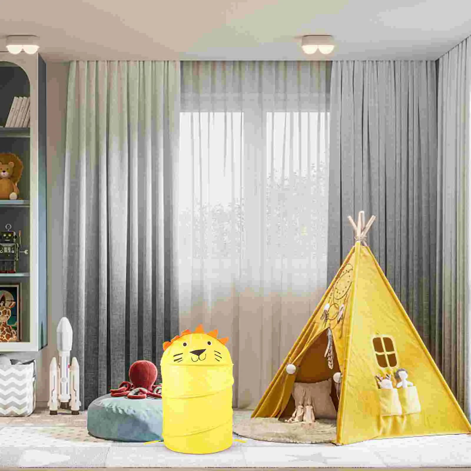 Foldable Laundry Hamper Puppy Dirty Clothes Container Storage Basket With Handles Spring Steel Wire Collapsible Child
Foldable Laundry Hamper Puppy Dirty Clothes Container Storage Basket With Handles Spring Steel Wire Collapsible Child