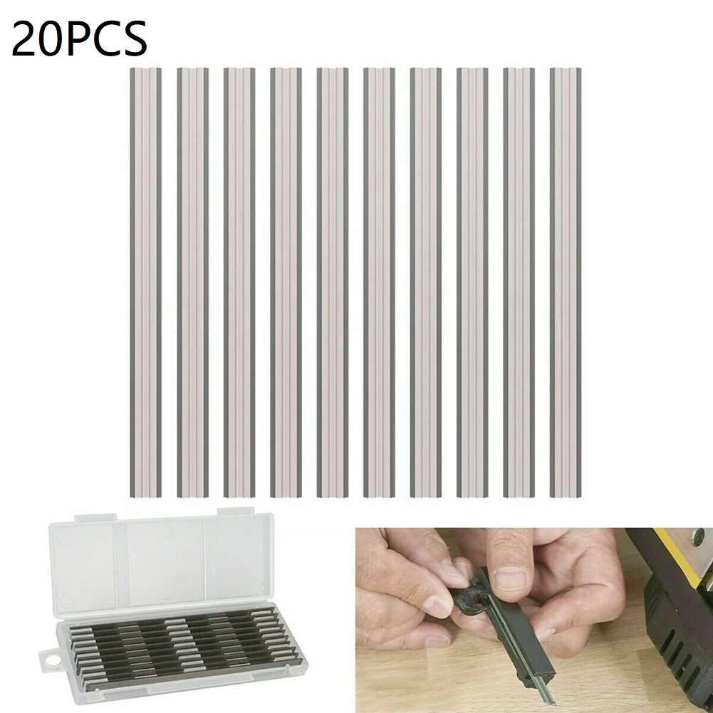 20 Pcs Electric Planer Blades 82mm Reversible Blades HSS W/ Box For BOSCH Universal Electrical Planer Parts
20 Pcs Electric Planer Blades 82mm Reversible Blades HSS W/ Box For BOSCH Universal Electrical Planer Parts