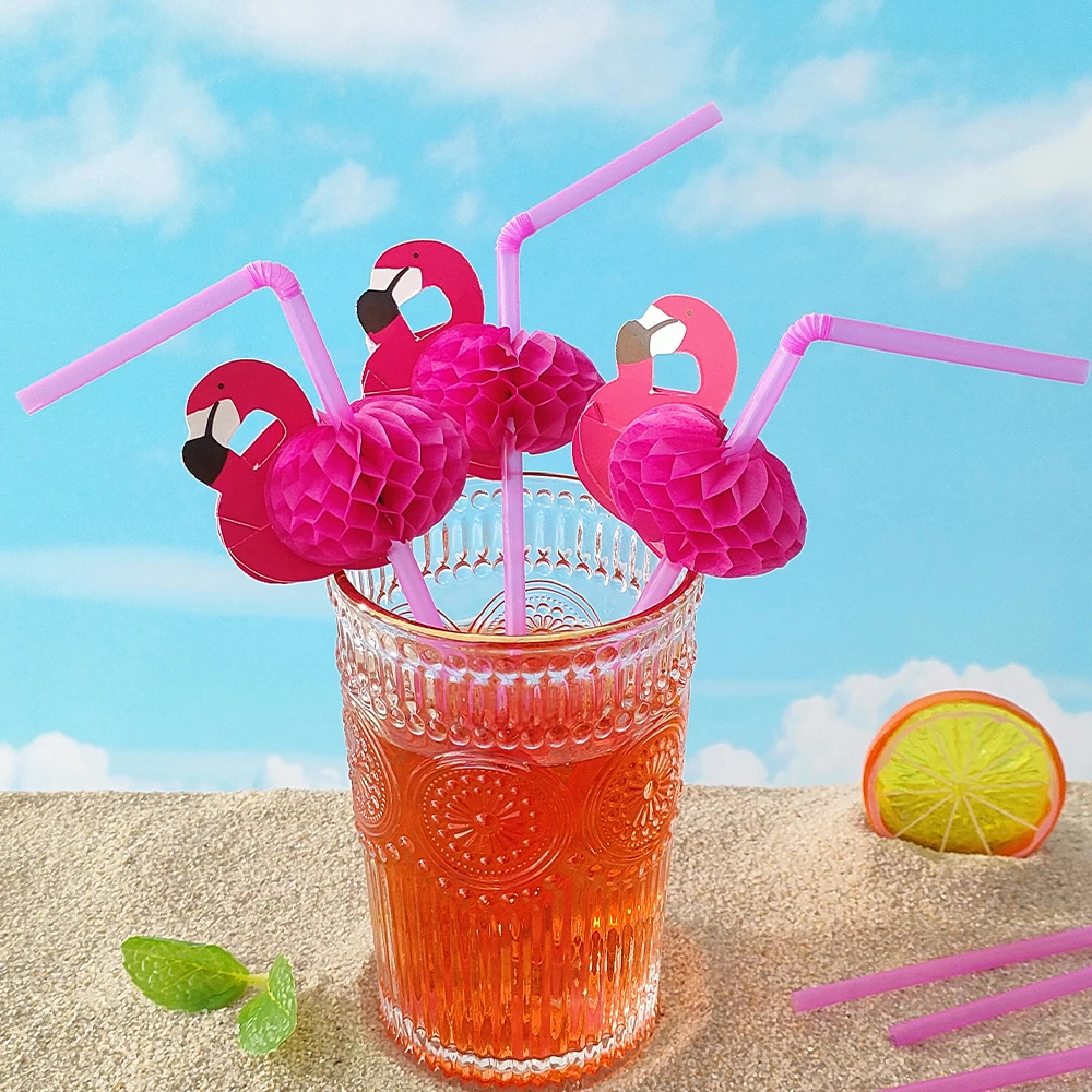 Flamingo Pineapple Drinking Straws For Hawaiian Beach Tropical Birthday Party Decoration Summer Luau Pool Party Wedding Supplies
Flamingo Pineapple Drinking Straws For Hawaiian Beach Tropical Birthday Party Decoration Summer Luau Pool Party Wedding Supplies