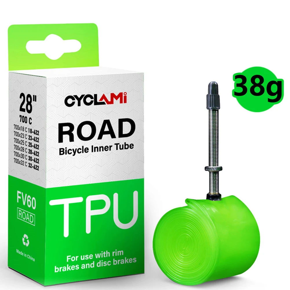 MTB Road Bike Ultra Light Innertube 700x18-32 FV 65mm 38g Presta-Valve Tpu Bicycle Tire Tyre Cycling Parts Accessories
MTB Road Bike Ultra Light Innertube 700x18-32 FV 65mm 38g Presta-Valve Tpu Bicycle Tire Tyre Cycling Parts Accessories