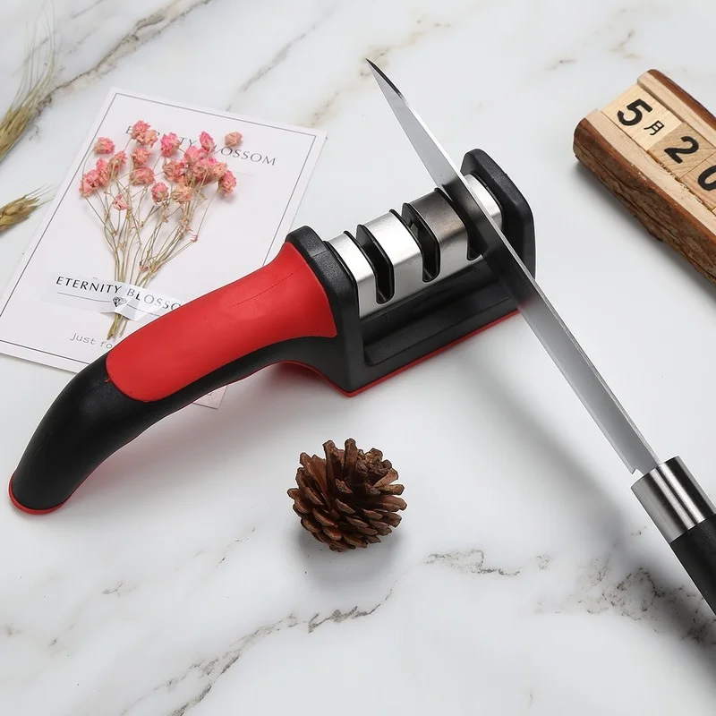 Professional Knife Sharpener Kitchen Sharpening Stone Whetstone Tungsten Steel Diamond Ceramic Kitchen Knifes Accessories
Professional Knife Sharpener Kitchen Sharpening Stone Whetstone Tungsten Steel Diamond Ceramic Kitchen Knifes Accessories