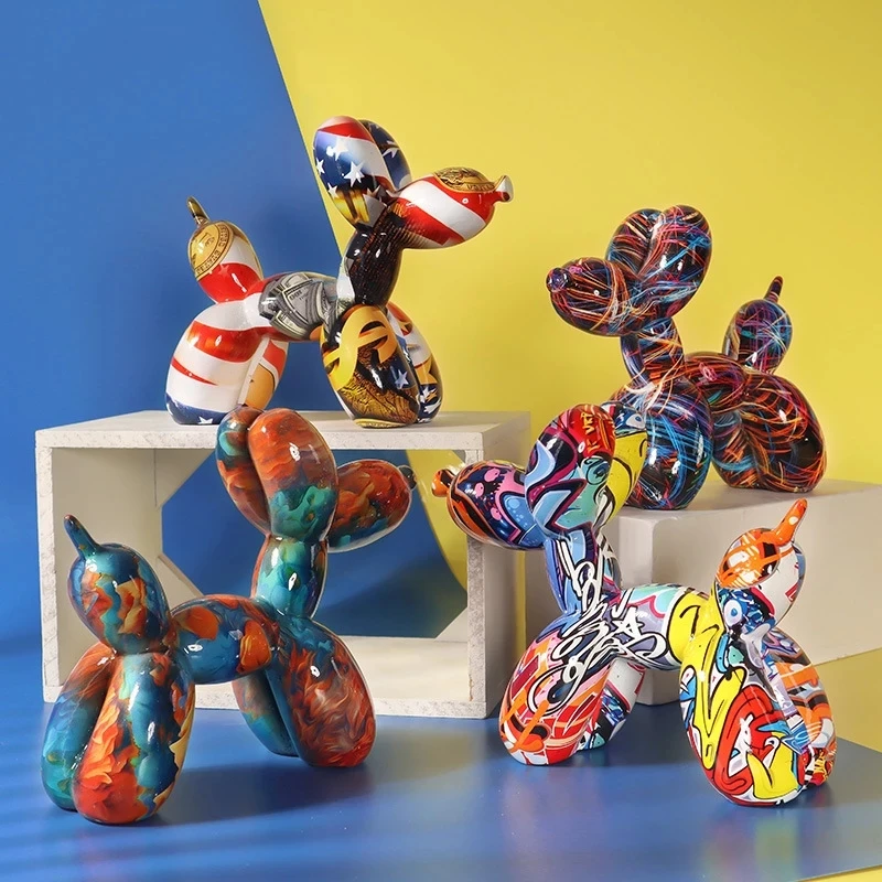 Nordic Resin Animal Sculpture Balloon Dog Statue Home Decoration Accessories Kawaii Room Decor Office Decor Standing Figurine
Nordic Resin Animal Sculpture Balloon Dog Statue Home Decoration Accessories Kawaii Room Decor Office Decor Standing Figurine